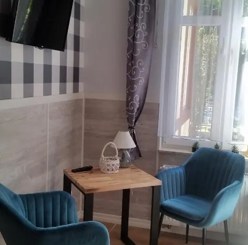 Willa Azur Blisko Plazy, Centrum Mielna Quarto em Acomodações Particulares