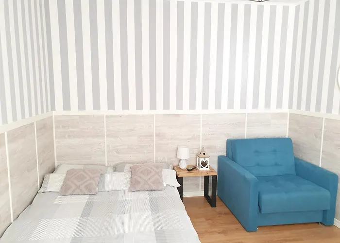 Willa Azur Blisko Plazy, Centrum Mielna Quarto em Acomodações Particulares *